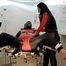 Tickled out on the gynecological chair
