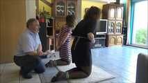Kyra and Vanessa - tickle detector test Part 4 of  10