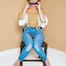 anastasia in Barefoot Chairtie