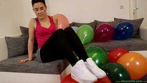 stomping and a Blow2Pop in my living room