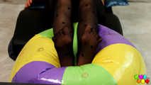 767 Nylon and feet 