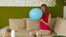 Blow2Pop blue U16 balloon