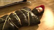 Ivette - tied in a sleepingbag
