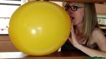 Ballon under Druck (ängstliche Marie)