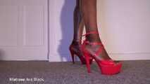 High heel JOI
