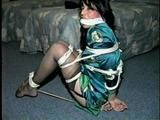 40 Yr OLD HAIRDRESSER BALL-TIED, CLEAVE GAGGED HOSTAGE (D19-17)