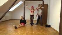 Elena and Stefanie - The office tour part 4 of 8