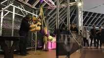 Lena King - suspended in Public