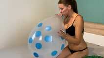 sexy smoking Blow2Pop clear U16 *polka dot*