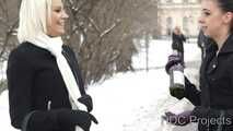 A Session with a chance acquaintance in the snow