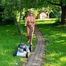 Nude in my garden