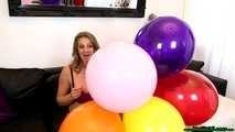 Angel's balloon pop gloating