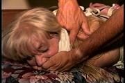 50 Yr OLD REAL ESTATE AGENT IS CLEAVE GAGGED, HOG-TIED, BAREFOOT, TOE-TIED, HANDGAGGED, TICKLED, SPANKED, GAG TALKING, LICKS  HER WRISTS AND SHOWS OFF HER ROPE MARKS  (D68-12)