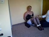 Miri try to escape from a balltie 1/2