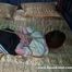 Patricia - hogtied on bed