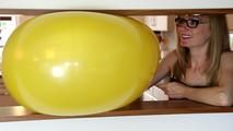 Ballon under Druck (ängstliche Marie)