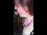 Ring Gagged Blowjob