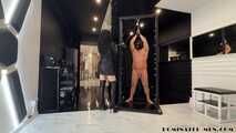Lady Blackdiamoond Loves It When His Cock and Ball Are Hurt Like Hell