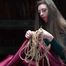 1075  Ada in Shiny Pants Attic Table Top