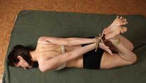 Blackshark hogtied