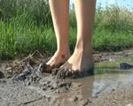 Schmützige Füsse