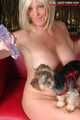 Photo: Jill and her dildo