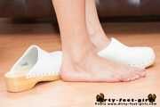 weiße Berkemann Clogs