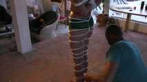 The Challenge - Muriel gets tied by Sasori