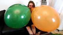 double Blow2Pop orange and green TT17
