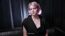 Interview with Dasha while she is smoking   