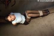 Leonie surprised in the attic
