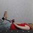 Sarah hogtied and tickled