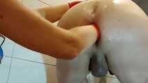 My Latexhands are deep in your Asshole