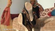 You are the luckiest shoe slave EVER!