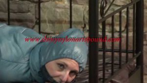 Get an Archive Video with Mara enjoying Bondage in her Shiny Nylon Downwear