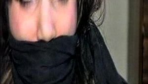 35 YEAR OLD ITALIAN HAIRDRESSER GETS CLEAVE GAGGED, MOUTH STUFFED WITH PANTIES, HANDGAGGED, OTM GAGGED, BLINDFOLDED WHILE TIGHTLY TIED TO A CHAIR (D71-14)