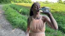 Visit at the lake with Alia