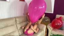big natural tits bounce and sit2pop big balloons
