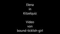 Elena - Kitzelquiz Teil 2 von 3