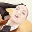 Eva Berger and her nylon mask (145 images)