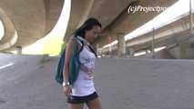 064006 Kima Takes A Pee Under the Overpass