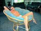 Sreadeagle and Papasan Tied