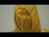03:00 Min. video with Jill tied and gagged in a shiny nylon yellow rainsuit