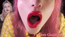 Orange Big Lips Bimbo Transformation