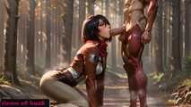 Gol Hentai Teen Mikasa Anal Sex with Big Titan Eren