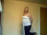 Miri cuffed in front and back