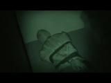 0300 min video with Simone tied and gagged in shiny nylon rainware night vision