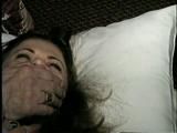 DOLL FACE AMBER GETS HANDGAGGED & DOES SELF HANDGAGGING (D40-6)