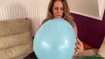 popping 20 balloons with the lighter