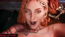 3d redhead viking goddess fantasy femdom fuck